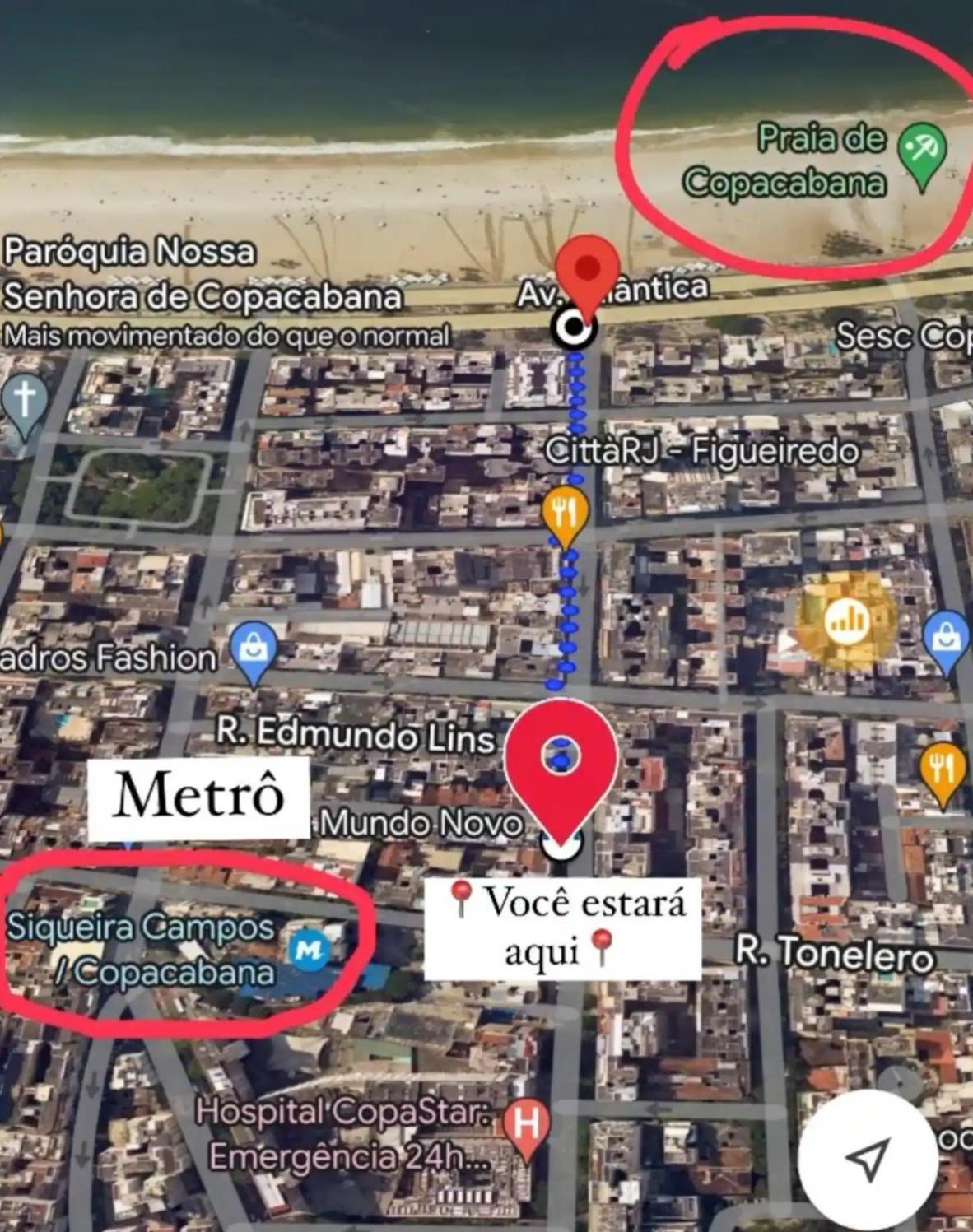 Apto Aconchegante Em Copa Rio de Janeiro Exterior photo